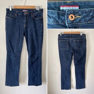 Tommy Hilfiger Denim Bootcut Blue Jeans Women’s Size 8 with Logo
